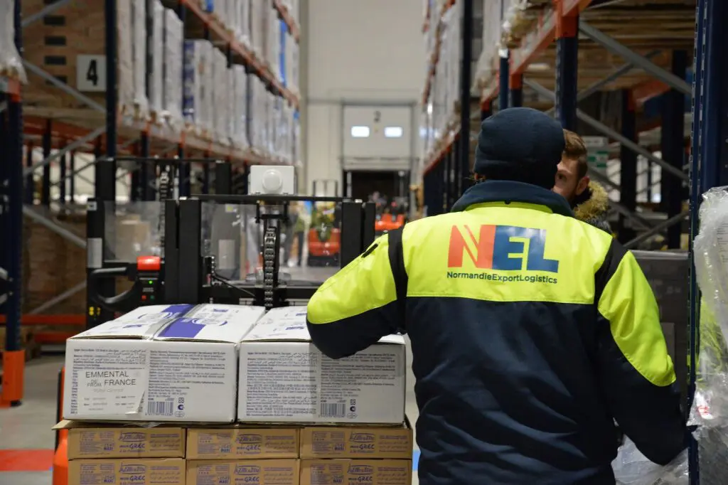 Stickage de produits NEL