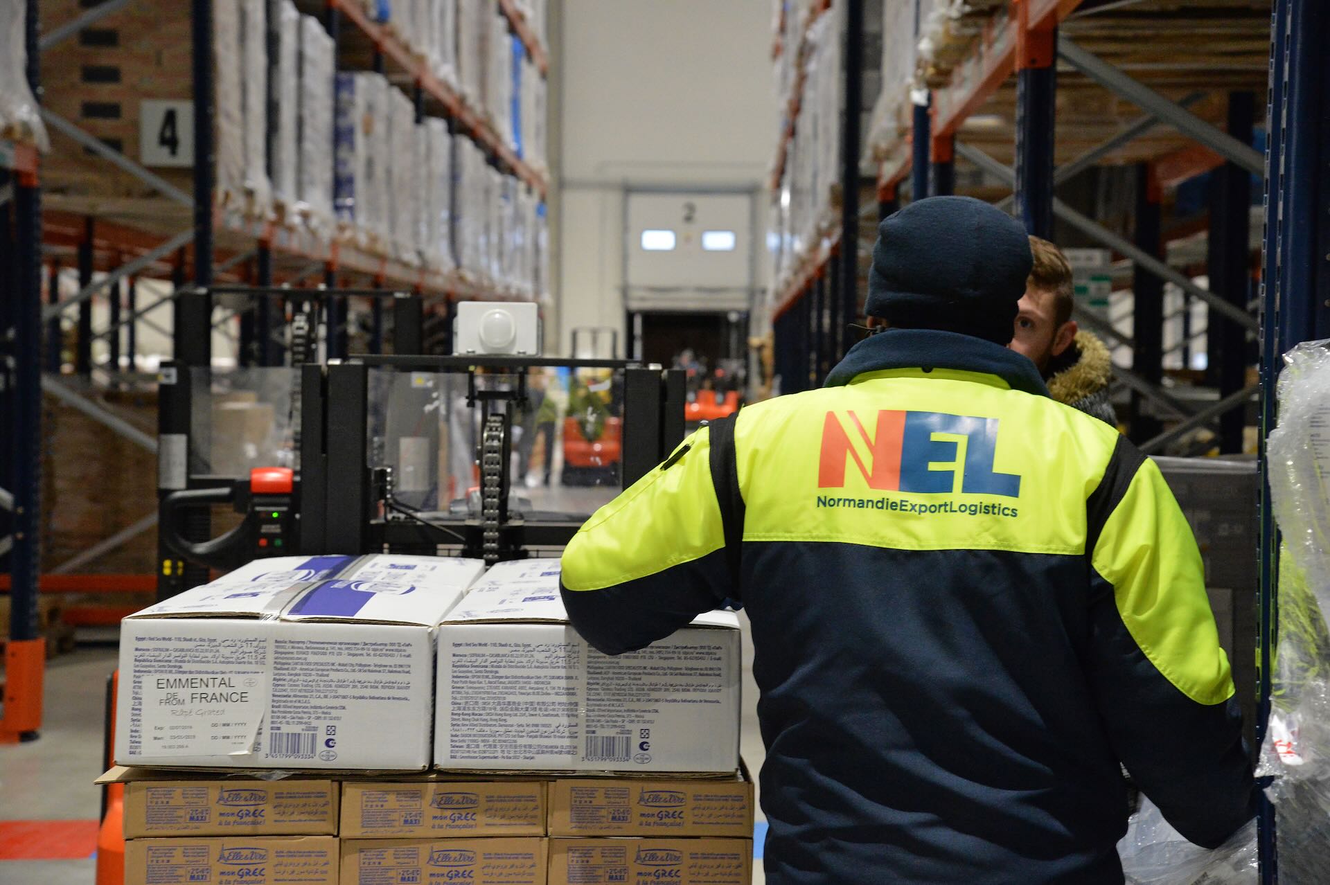 Stickage de produits NEL